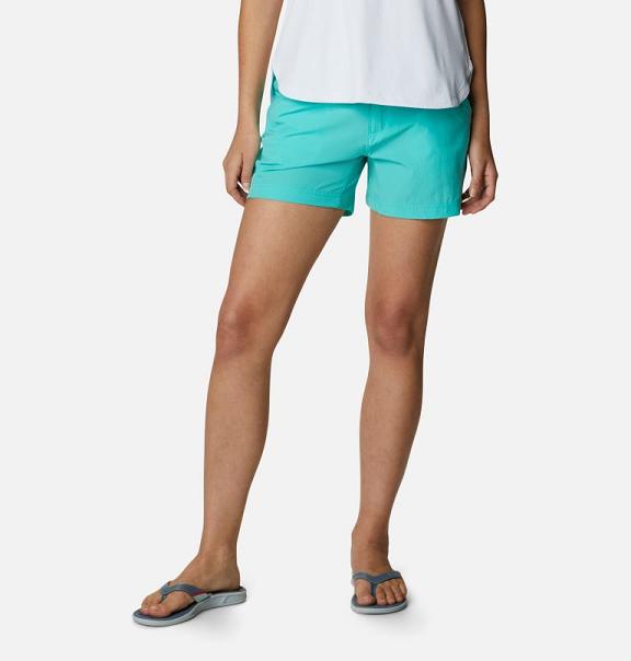 Columbia Coral Point III Shorts Blue For Women's NZ49087 New Zealand